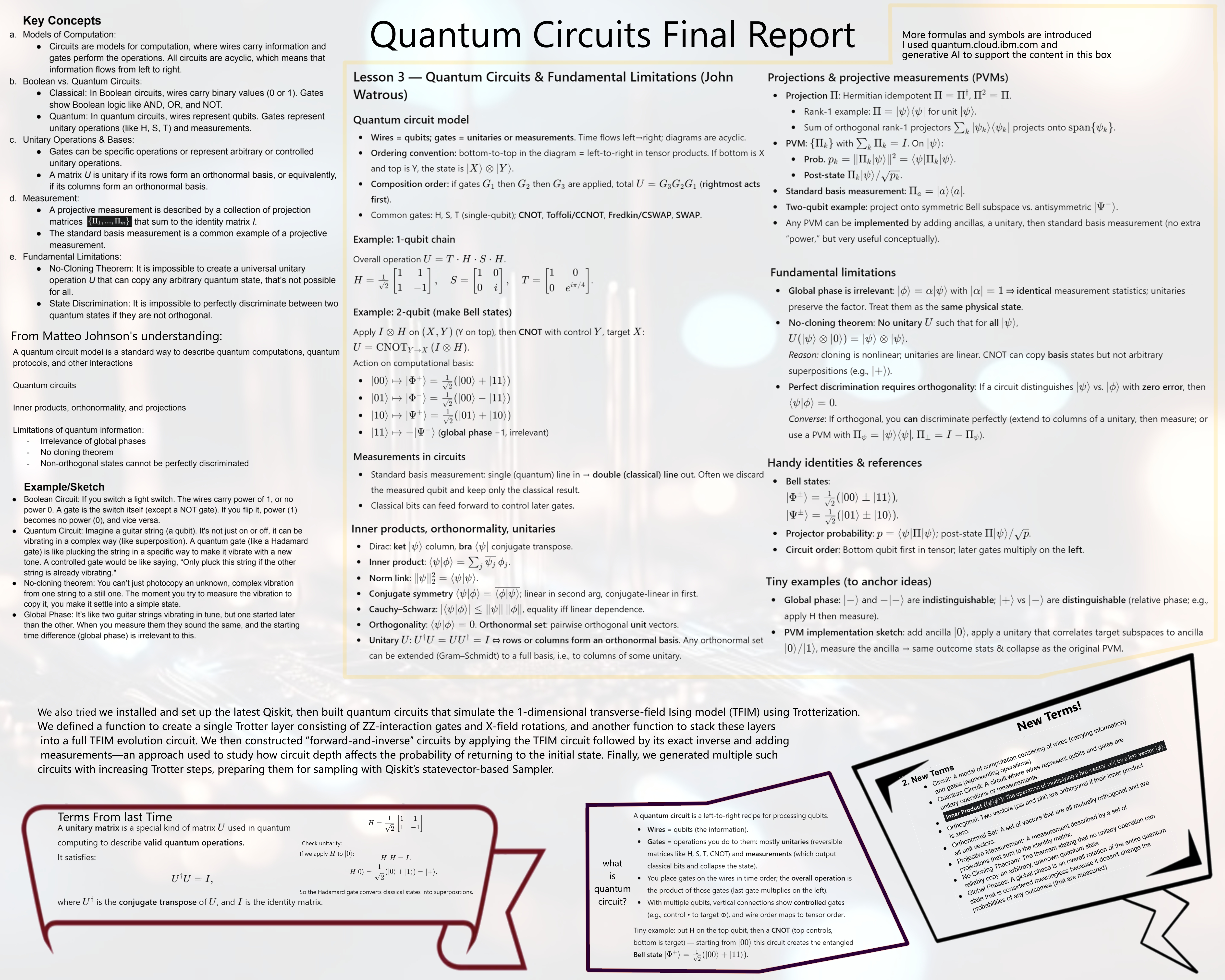 Quantum Circuits Final Report